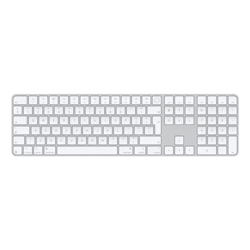 Magic Keyboard Blanco Touch ID y Teclado Numérico – Inglés