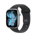 Watch 11 46mm Cinzento sideral Bracelete desportiva preta S/M — preço grossista B2B