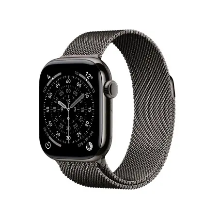 Watch 11&nbsp;Cell 42mm Grafite Bracelete Milanesa Loop Apple por grosso B2B 📦