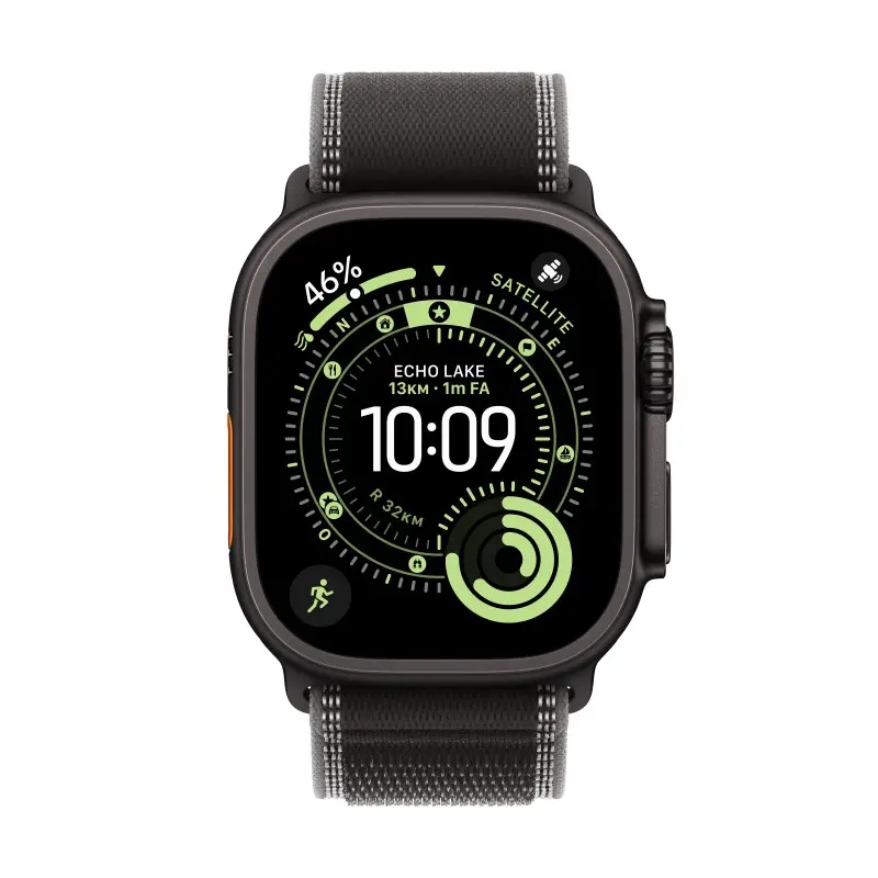 Watch Ultra 3 Cell 49mm Titanio Negro Correa negra carbón S/M — preço grossista B2B
