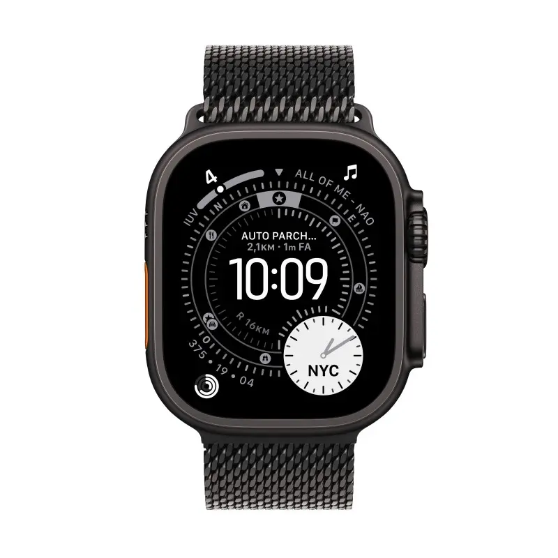 Watch Ultra 3 Cell 49mm Titanio Negro Correa Milanese Negra S — preço grossista B2B