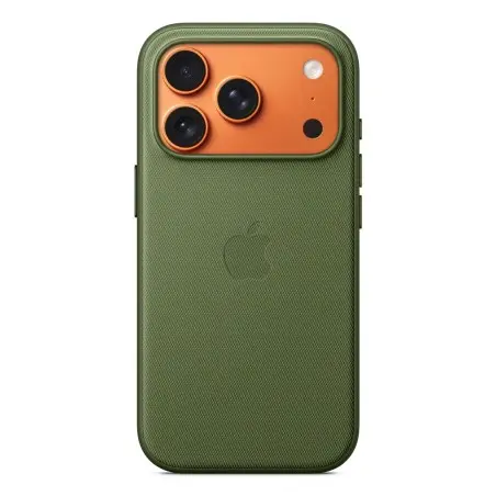 Capa MagSafe iPhone 17 Pro Entrançado técnico Verde Apple por grosso B2B 📦