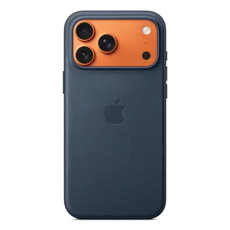 Capa MagSafe iPhone 17 Pro Max Entrançado técnico Azul Apple por grosso B2B 📦