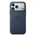 Capa MagSafe iPhone 17 Pro Max Entrançado técnico Azul Apple por grosso B2B 📦
