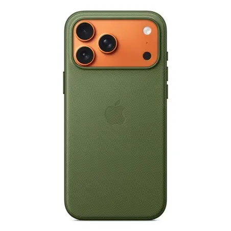Capa MagSafe iPhone 17 Pro Max Entrançado técnico Verde Apple por grosso B2B 📦