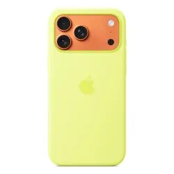 Funda iPhone 17 Pro Max MagSafe Amarillo Neón Apple al por mayor en España 📦 