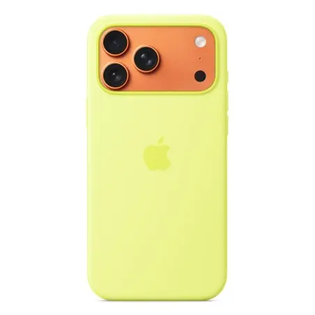Capa iPhone 17 Pro Max MagSafe Amarelo Neón Apple por grosso B2B 📦