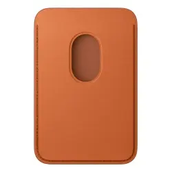 Cartera de trenzado fino con MagSafe para el iPhone- Naranja Zorro — preço grossista B2B