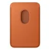 Cartera de trenzado fino con MagSafe para el iPhone- Naranja Zorro — preço grossista B2B