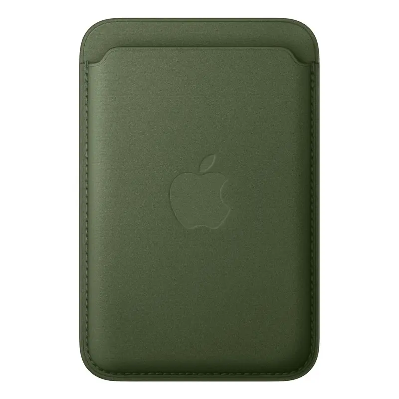 Cartera de trenzado fino con MagSafe para el iPhone Musgo Apple al por mayor en España 📦 