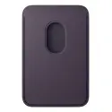 Cartera de entrançado fino com MagSafe para el iPhone- Roxo Meia-noite Apple por grosso B2B 📦