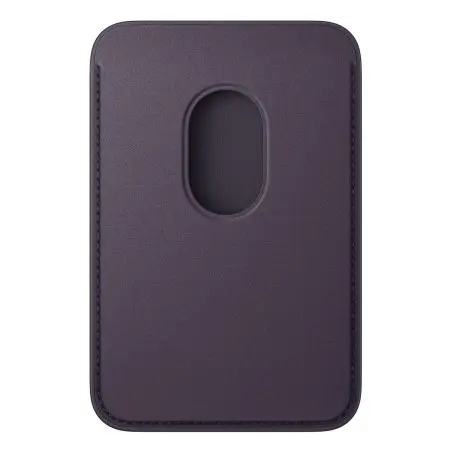 Cartera de entrançado fino com MagSafe para el iPhone- Roxo Meia-noite Apple por grosso B2B 📦