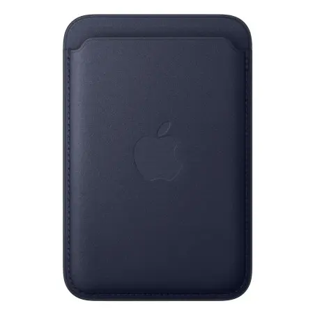 Cartera de entrançado fino com MagSafe para el iPhone Azul marinho — preço grossista B2B