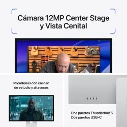 Studio Display XDR con vidrio nanotexturizado y soporte ajustable en inclinación y altura Apple al por mayor en España 📦 