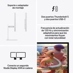 Studio Display XDR con vidrio nanotexturizado y adaptador de montaje VESA Apple al por mayor en España 📦 