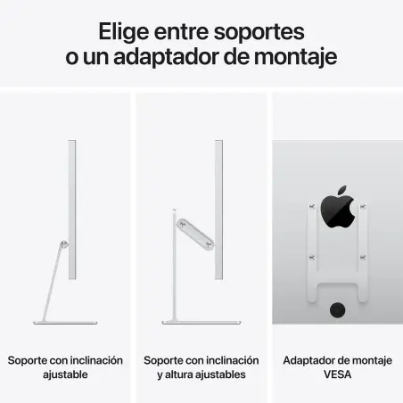 Studio Display com vidrio nanotexturizado e adaptador de montaje VESA Apple por grosso B2B 📦