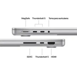 MacBook Pro 14 M5 Max 36GB 2TB Plata Apple al por mayor en España 📦 
