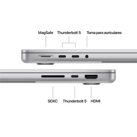 MacBook Pro 14 M5 Pro 24GB 2TB Prateado Apple por grosso B2B 📦