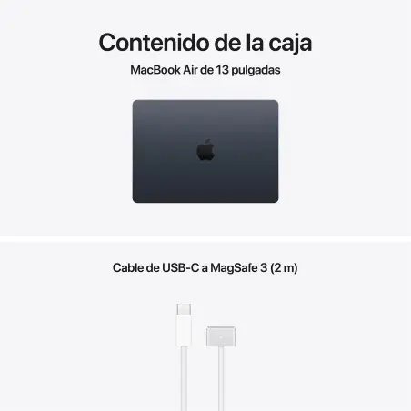 MacBook Air 13 M5 16GB 1TB Meia-noite Apple por grosso B2B 📦