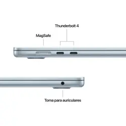 MacBook Air 15 M5 16GB 1TB Azul cielo Apple al por mayor en España 📦 