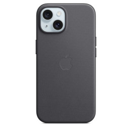 Capa tejido fino iPhone 15 preto — preço grossista B2B