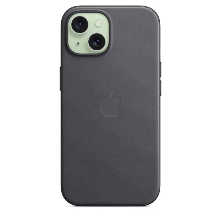 Capa tejido fino iPhone 15 preto — preço grossista B2B