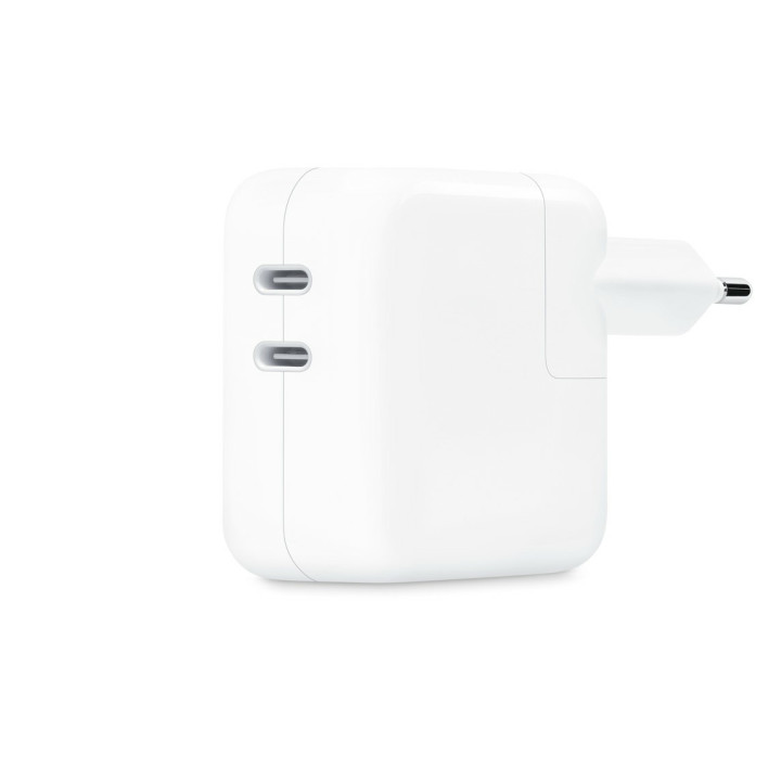 Adaptador de corriente com dos puertos USB‑C de 35 W — preço grossista B2B