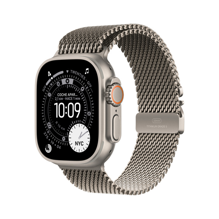 Watch Ultra 3 Cell 49mm Titânio natural Bracelete Milanesa M — preço grossista B2B