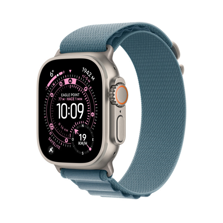 Watch Ultra 3 Cell 49mm Titânio natural Bracelete Loop Alpine azul claro M — preço grossista B2B