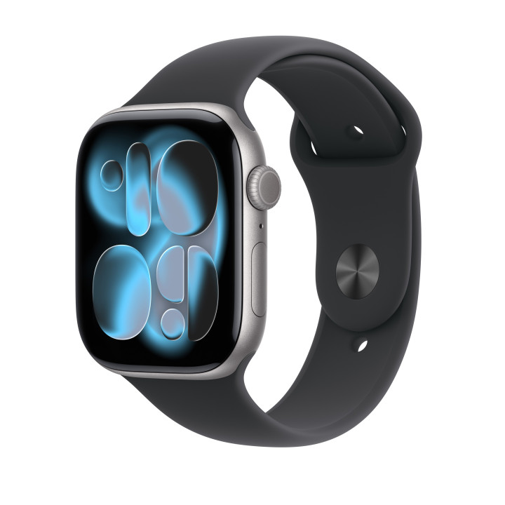Watch 11 46mm Cinzento sideral Bracelete desportiva preta M/L — preço grossista B2B