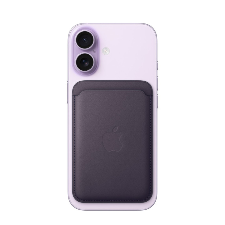 Cartera de entrançado fino com MagSafe para el iPhone- Roxo Meia-noite Apple por grosso B2B 📦