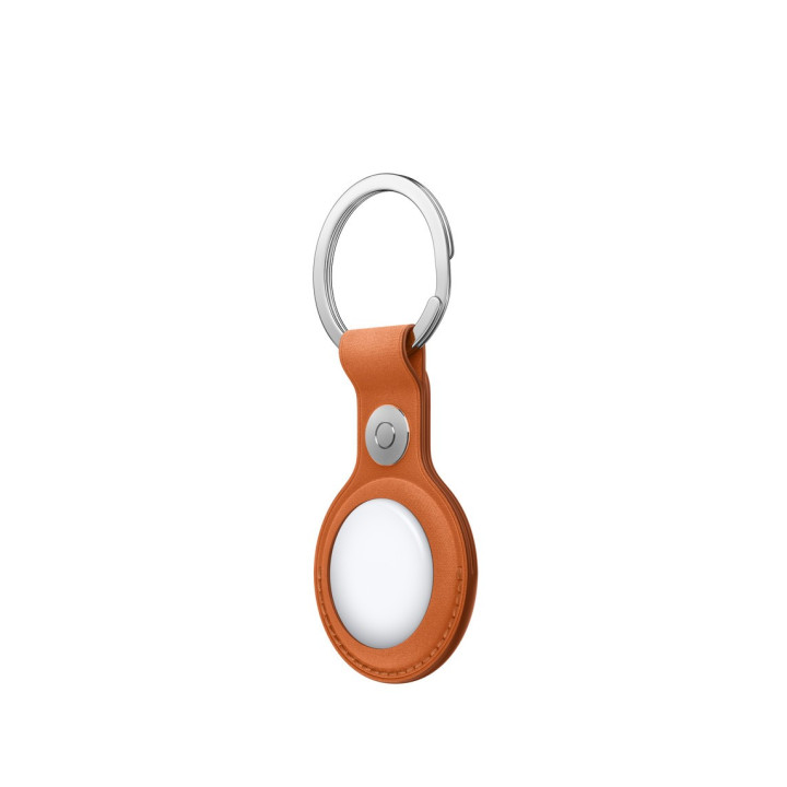 Porta-chaves entrançado fino AirTag Laranja zorro Apple por grosso B2B 📦