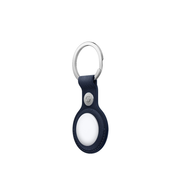 Porta-chaves entrançado fino AirTag Azul marinho Apple por grosso B2B 📦