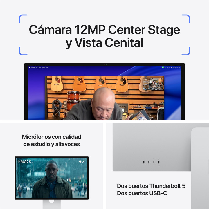 Studio Display XDR com vidrio nanotexturizado e adaptador de montaje VESA Apple por grosso B2B 📦
