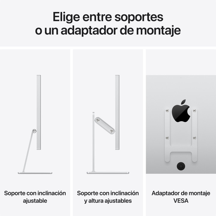 Studio Display com vidrio estándar e adaptador de montaje VESA Apple por grosso B2B 📦