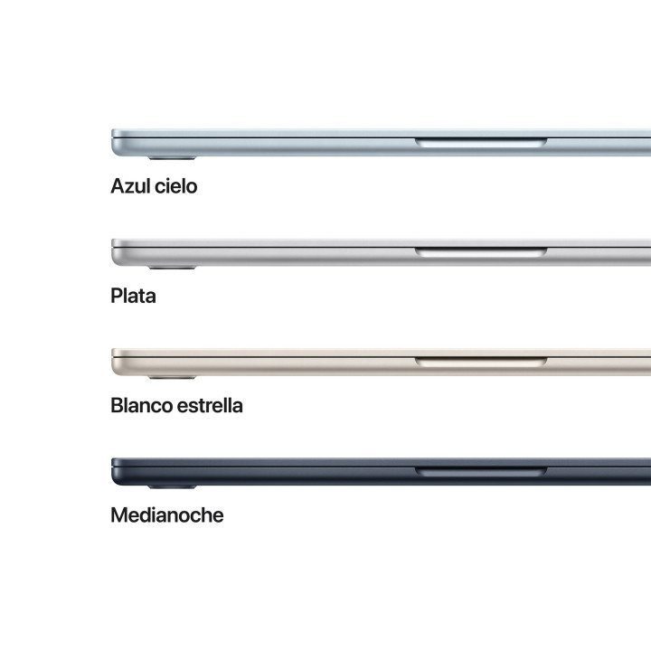 MacBook Air 13 M5 24GB 1TB Prateado Apple por grosso B2B 📦