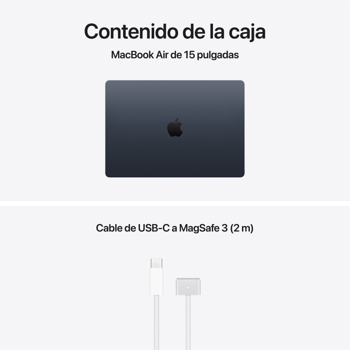 MacBook Air 15 M5 24GB 1TB Meia-noite Apple por grosso B2B 📦