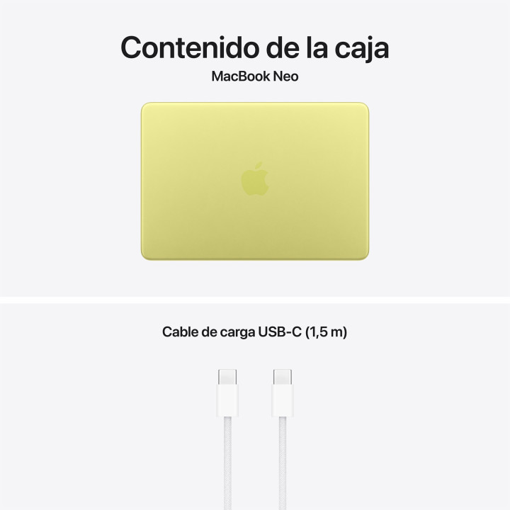 MacBook Neo A18 Pro 8GB 512GB Touch ID Cítrico Apple por grosso B2B 📦