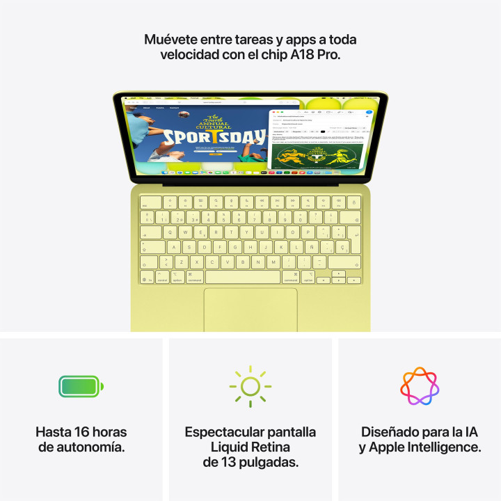 MacBook Neo A18 Pro 8GB 256GB Rosa nube Apple por grosso B2B 📦
